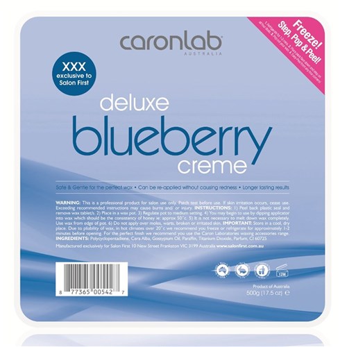 Deluxe Blueberry Creme Hard Wax